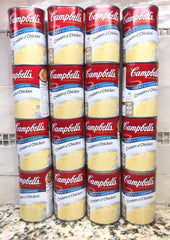 16 Campbell's Condensed Cream of Chicken Soup 10.75 oz Cans