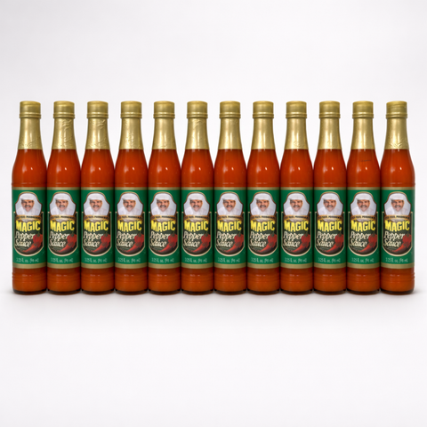12 BOTTLES Chef Paul Prudhomme's Magic Pepper Sauce 3.25oz Fish Louisiana Pork