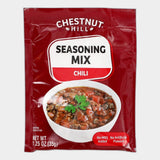 6 Packets Chestnut Hill Chili Seasoning Mix, 1.25 oz