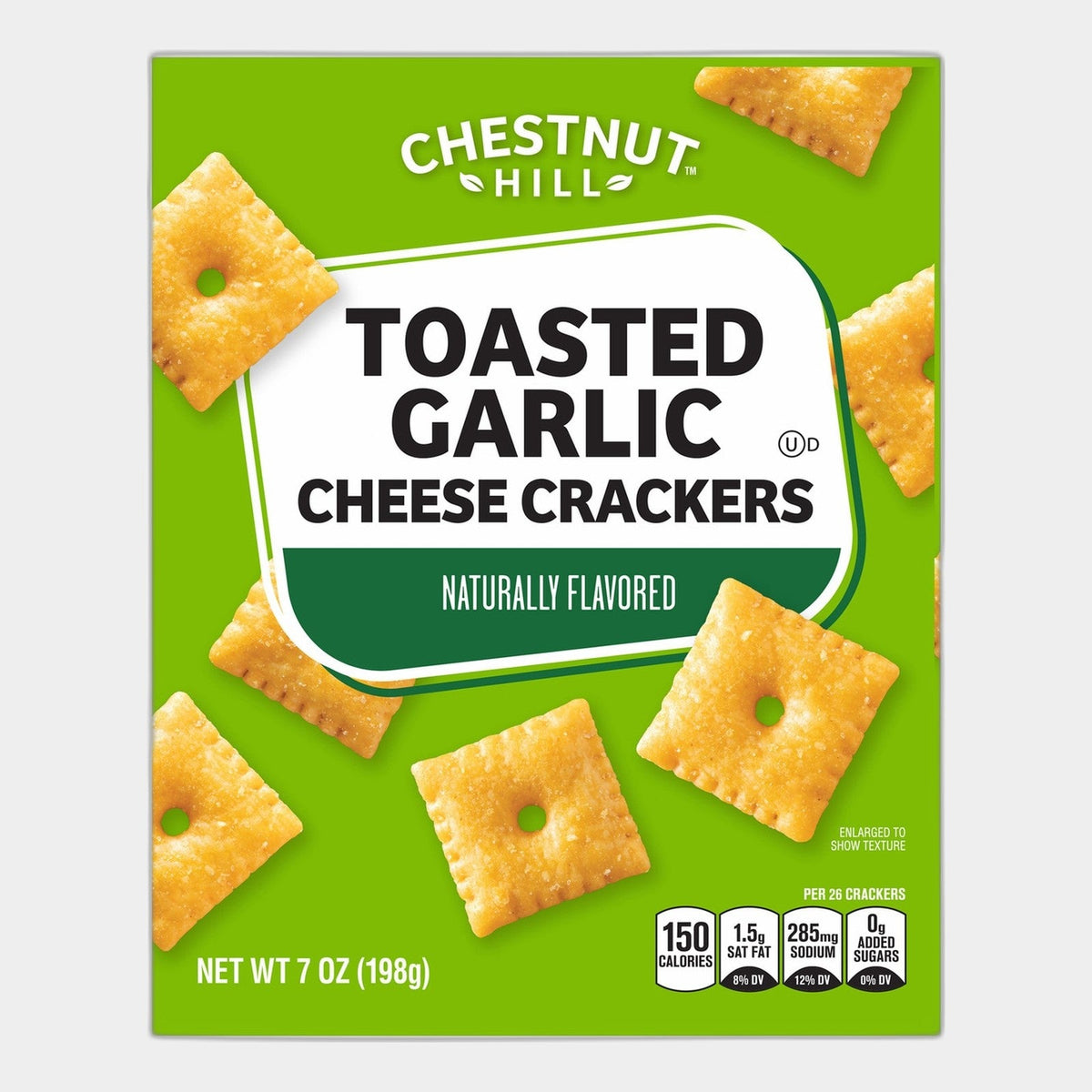 Chestnut Hill Toasted Garlic Cheese Crackers, 7 oz