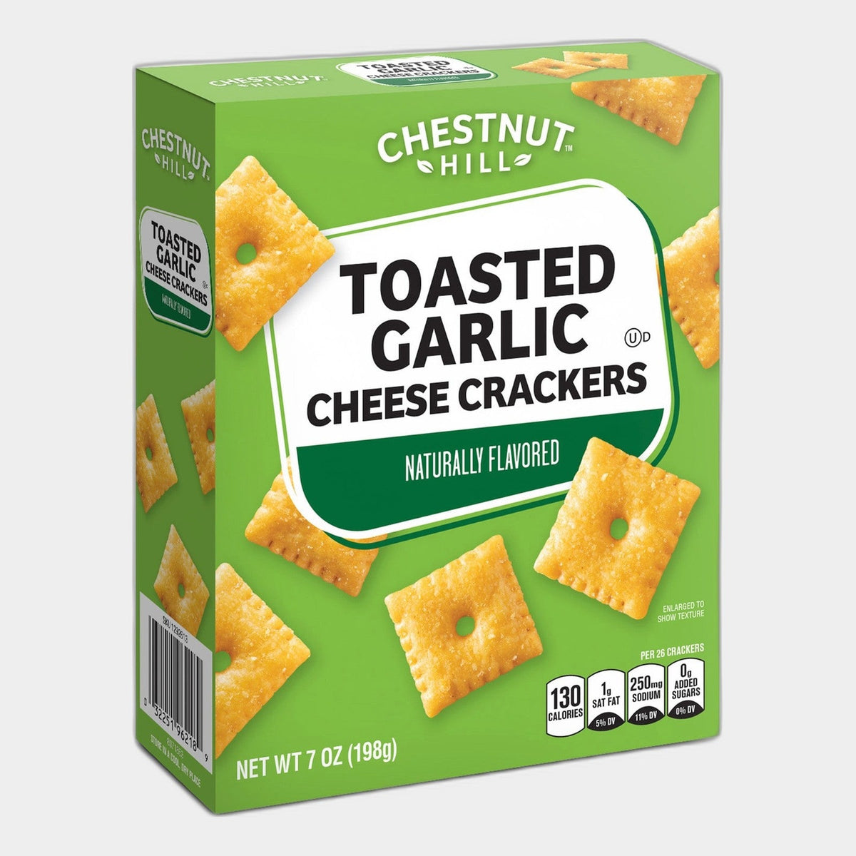 Chestnut Hill Toasted Garlic Cheese Crackers, 7 oz