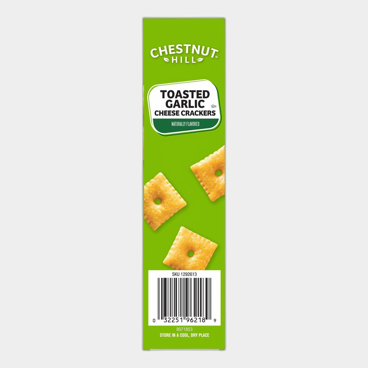 Chestnut Hill Toasted Garlic Cheese Crackers, 7 oz