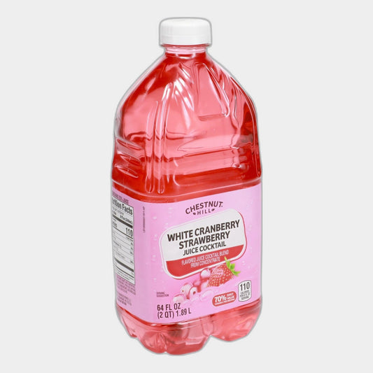 Chestnut Hill White Cranberry Strawberry Juice Cocktail, 64 fl oz