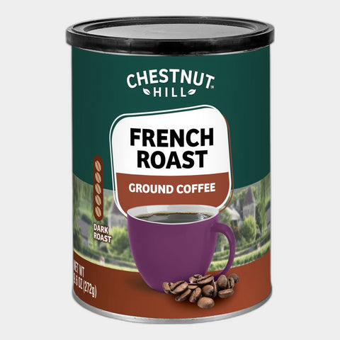 Chestnut Hill French Roast Ground Coffee, 9.6 oz