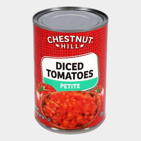 6 Cans Chestnut Hill Petite Diced Tomatoes, 14.5 oz