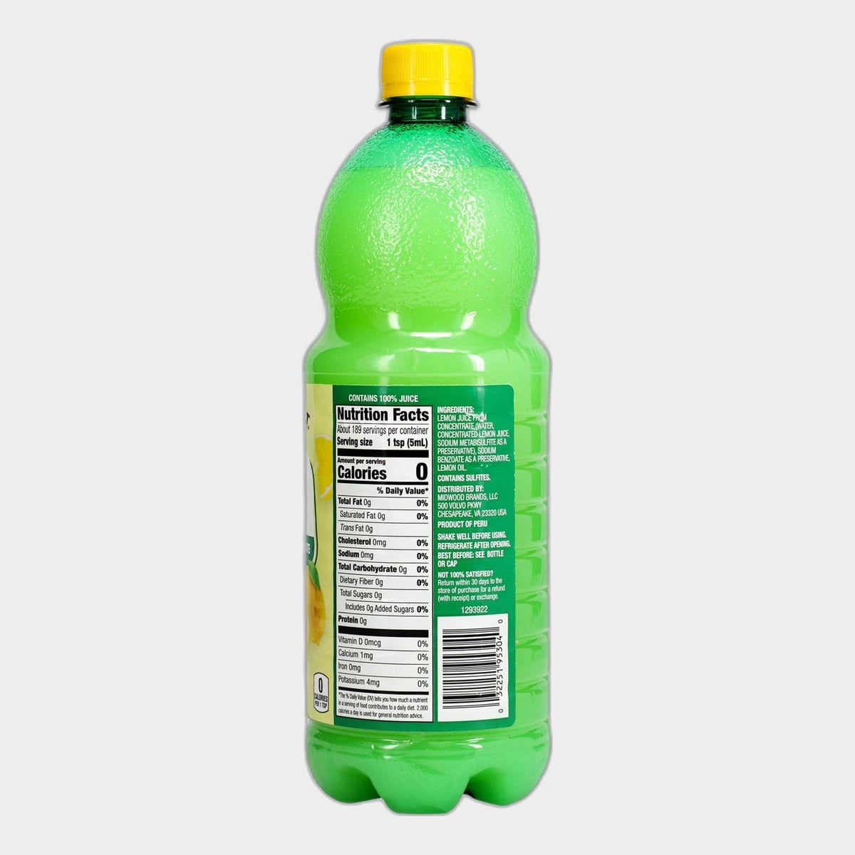 2 Bottles Chestnut Hill Lemon Juice, 32 fl oz
