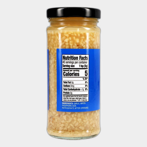 2 Jars Chestnut Hill Minced Garlic in Water, 8 oz