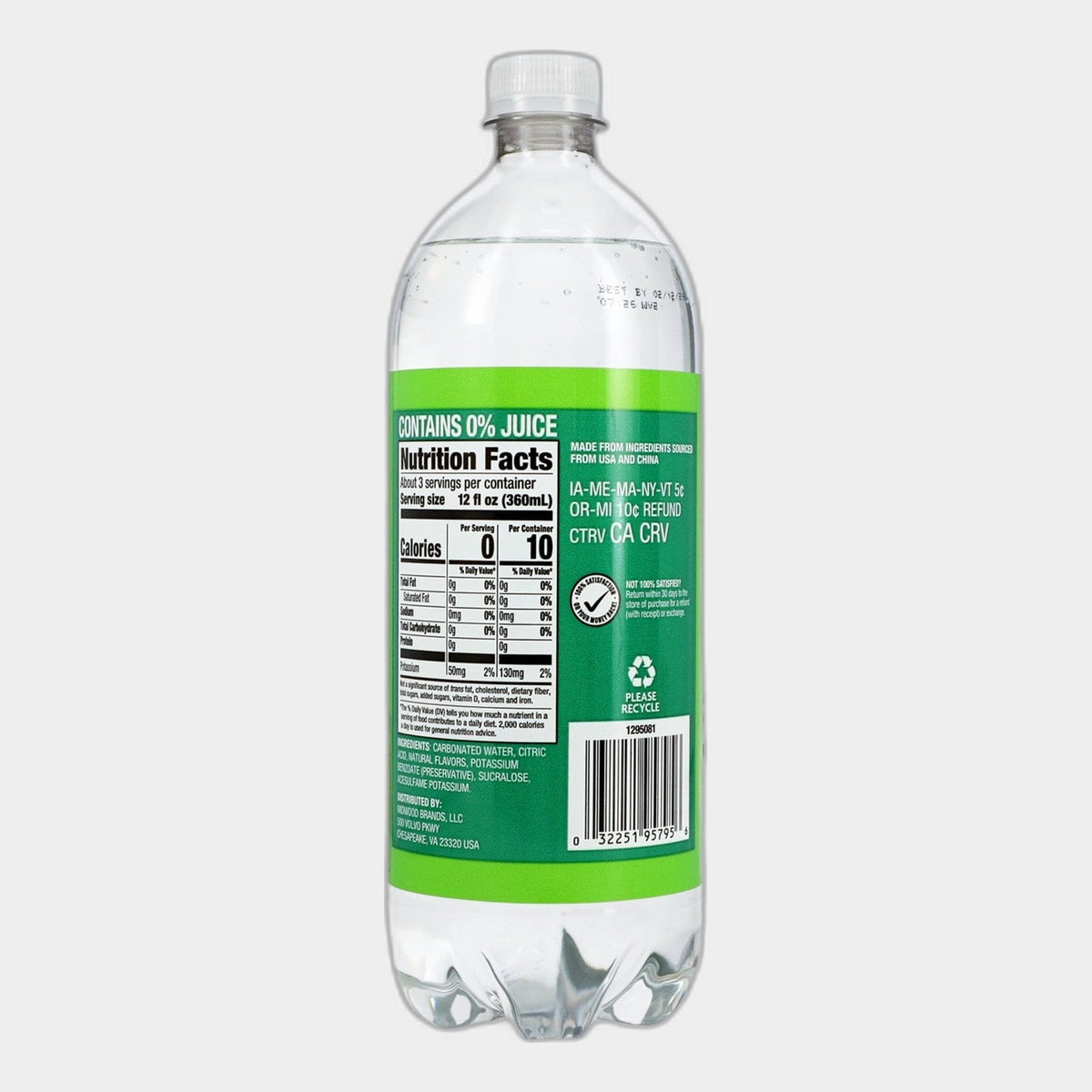 Chestnut Hill Key Lime Sparkling Beverage, 33.8 fl oz