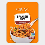 4 Pouches Chestnut Hill Microwaveable Spanish Style Rice, 8.8 oz