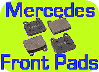 Front Brake Pads for Mercedes Benz 300 d sd cd td se sel 123 126