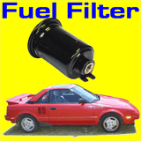 Gas Fuel Filter Toyota MR2 MR 2 Supercharger 85-89 4AGELC