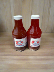 2 Bottles Nixon's Family Restaurant BBQ Sauce 16 oz Barbecue Dip Edenton NC