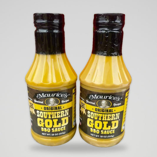 2 Bottles of Maurice's Original Southern Gold BBQ Sauce, 18 oz
