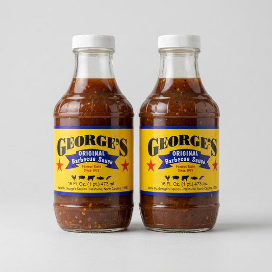 2 Bottles of George's Original Barbecue Sauce, 16 oz