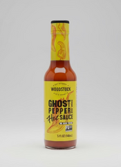 Woodstock Ghost Pepper Extreme Hot Sauce 5 Oz Naga jolokia chili