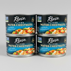 Reese Sliced Water Chestnuts 8 oz Can Salad Stir fry Soup WaterChestnuts
