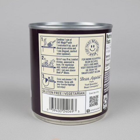 4 CANS Bush's Chili Magic Slow Simmered White Beans in Mild Chili Sauce