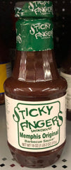 Sticky Fingers Memphis Original Barbecue Sauce 18 oz BBQ Fish Potato