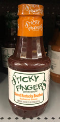 Sticky Fingers Smokehouse Sweet Kentucky Bourbon Barbecue Sauce 18 oz BBQ