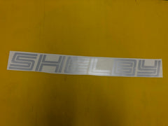 Shelby GT500 Silver Windshield Banner