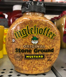 Inglehoffer Original Stone Ground Mustard 10 oz Squeezable Bottle Tumeric