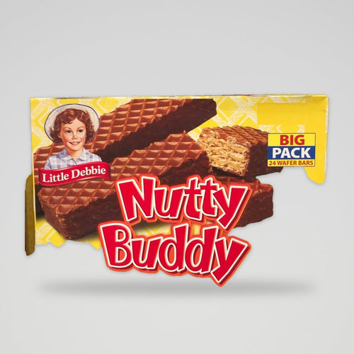 Little Debbie Nutty Buddy Wafer Bars Big Pack Chocolate Peanut Butter Cookie