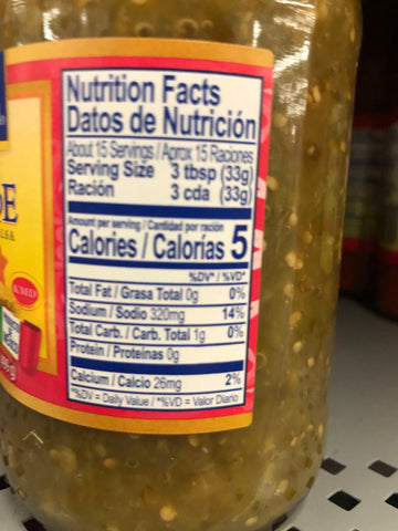 Goya Medium Verde Salsa, 17.6 oz