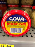 Goya Quartered Marinated Artichoke Hearts 6 oz Jar Spanish