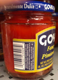 Goya Fancy Pimientos 6.5 oz Jar Cheese Sweet roasted red peppers