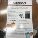 Cuisinart CHW-12 Coffee Plus 12-Cup Programmable Coffeemaker Hot Water Stainless