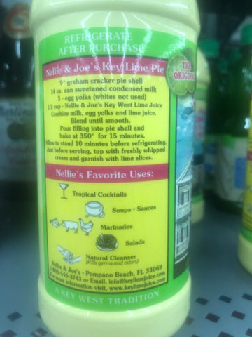 FOUR BOTTLES Nellie & Joe's Famous Key West Lime Juice 16 Oz Pie Cocktails Salad