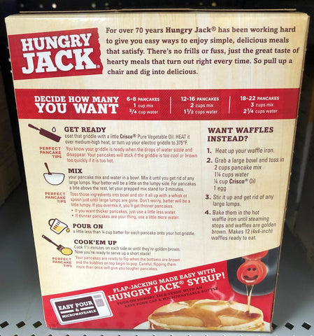 Hungry Jack Extra Light & Fluffy Pancake & Waffle Mix, 32 oz