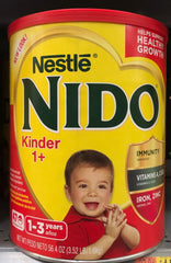 Nestle Nido Kinder 1+ powder Milk Beverage 56.4 oz 3.52 Lb Healthy Growth