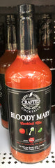 Crafted Cocktails Bloody Mary Cocktail Mix 1 liter Bottle Vodka Mixer