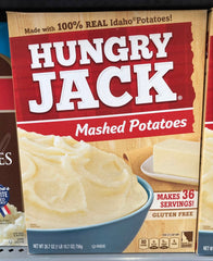 Hungry Jack Mashed Potatoes 26.7 OZ Instant Dried Gravy Taters