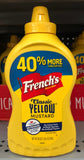 Squeeze Bottle of French's Classic Yellow Mustard 20 Oz Hot Dog Hamburger (Copy)