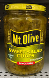 Mount Olive Sweet Salad Cubes Relish 24 oz Salad Tuna Mt Cube