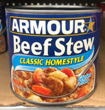 Armour Classic Homestyle Beef Stew 20 oz Can Brunswick