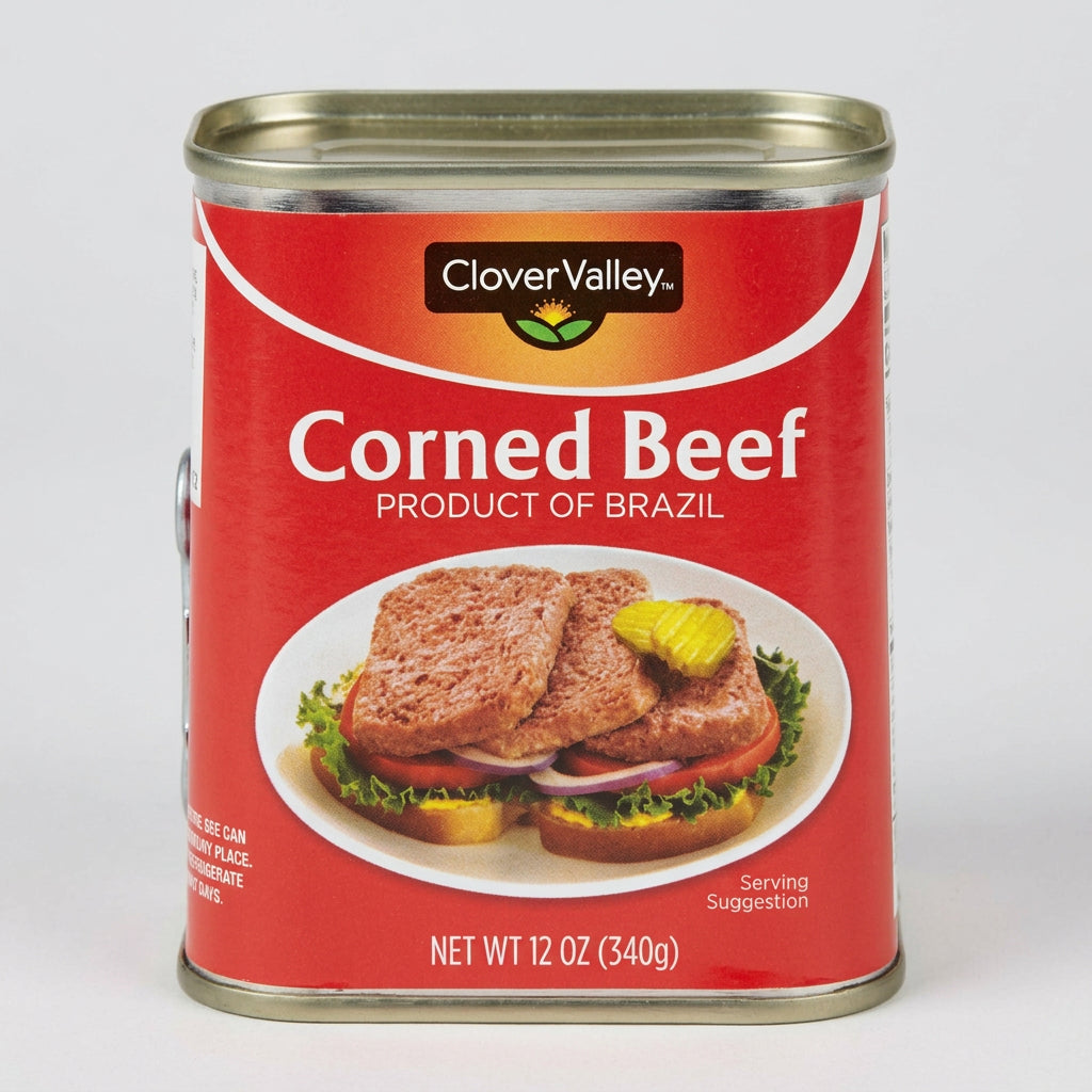 Clover Valley Corned Beef, 12 oz