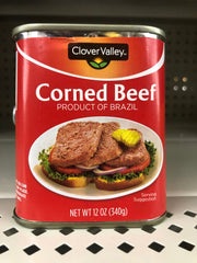 Clover Valley Corned Beef 12oz Can Sandwich Meat Spread with Key