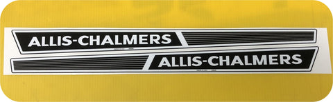 Allis Chalmers B HB Series Hood Decal Sticker 110 112 Garden Tractor Mower