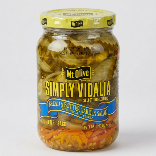 Mount Olive Simply Vidalia Bread & Butter Garden Salad 16 oz