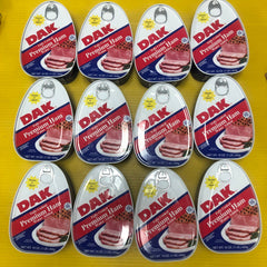 12 Dak Premium Canned Ham 16oz (1LB.) Cooked ONE DOZEN