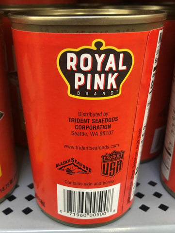 Trident Seafoods Royal Pink Salmon, 14.75 oz