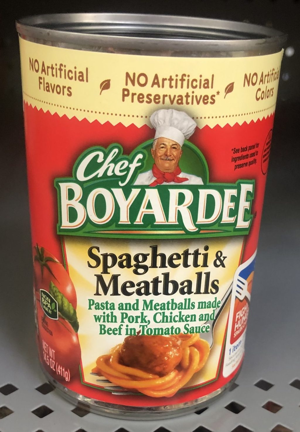 Chef Boyardee Spaghetti and Meatballs 15 oz Can