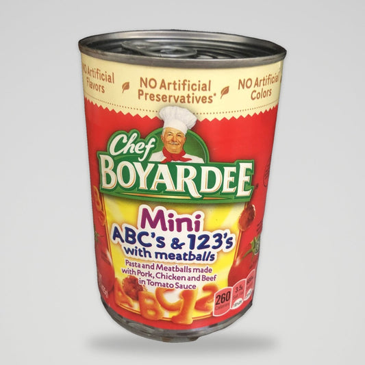 Chef Boyardee Mini ABCs and 123s w/ Meatballs, 15 oz
