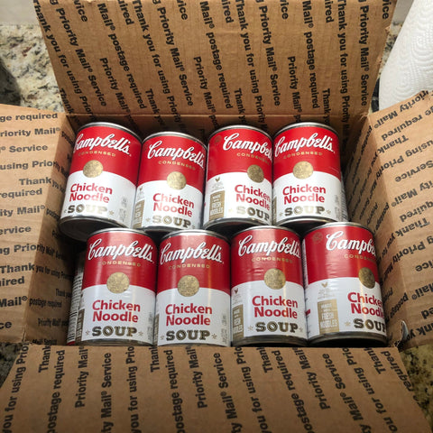 16 Campbell's Condensed Chicken Noodle Soup 10.75 oz Cans FREE SHIP