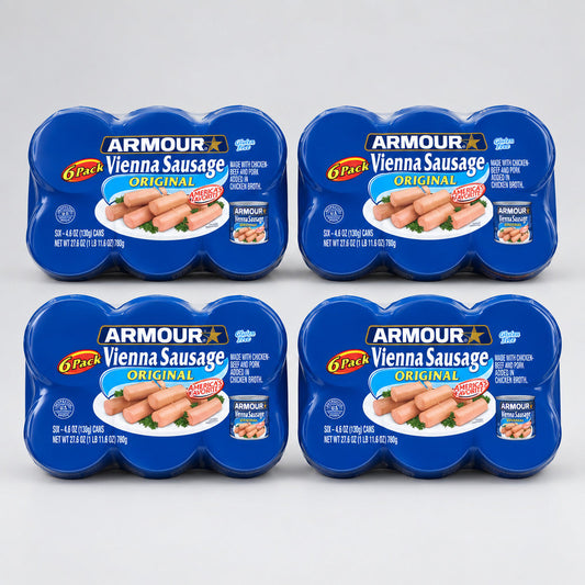 24 Cans of Armour Vienna Sausage Regular