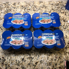 24 Cans of Armour Vienna Sausage Regular