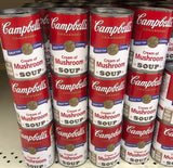 16 Campbell's Condensed Cream of Mushroom Soup 10.75 oz Cans FREE SHIP